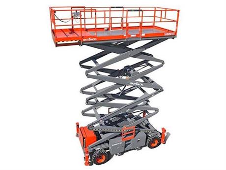 自行越野剪叉車